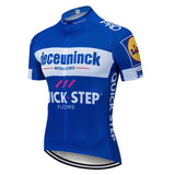 QUICK STEP Pro team Summer Jerseys Bike Shirt Men's Cycling Jersey Ciclismo Bicicleta Sportswear Maillot Ciclismo Breathable