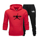 2019 New Hot Brand Men's Pullover Hooded Autumn/Winter Men's Sets Hoodies +sweatpants Two Pieces Set Bodybuilding Tracksuit