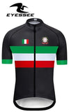 EYESSEE 2019 Italy cycling jersey Summer Short Sleeve MTB Bike Cycling Clothes Mountain Racing Bicycle Jersey Cycling Uniforms