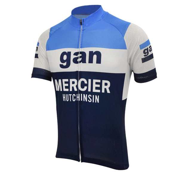 gan men cycling jersey summer retro short sleeve bike wear mtb jersey road cycling clothing
