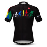 2019 cycling jersey Men Mountain Bike jersey Pro MTB Bicycle Shirts Short sleeve Road Tops Ropa Ciclismo racing clothes black