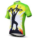 2019 cycling jersey Men Mountain Bike jersey Pro MTB Bicycle Shirts Short sleeve Road Tops Ropa Ciclismo racing clothes black