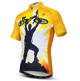 2019 cycling jersey Men Mountain Bike jersey Pro MTB Bicycle Shirts Short sleeve Road Tops Ropa Ciclismo racing clothes black