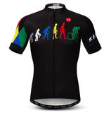 2019 cycling jersey Men Mountain Bike jersey Pro MTB Bicycle Shirts Short sleeve Road Tops Ropa Ciclismo racing clothes black