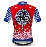 2019 cycling jersey Men Mountain Bike jersey Pro MTB Bicycle Shirts Short sleeve Road Tops Ropa Ciclismo racing clothes black